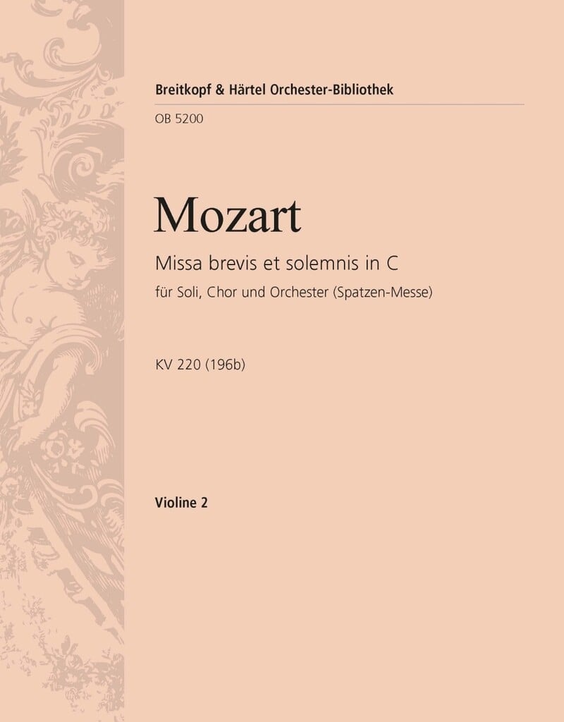 Missa brevis in C KV 220(196b)